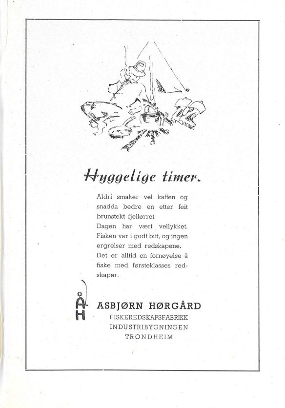 Fra magasinet Stangfiskeren 1951