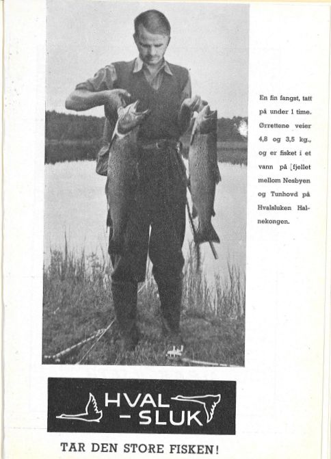 Fra magasinet Stangfiskeren 1950